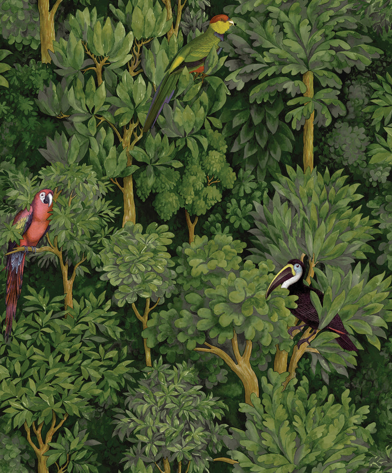 Botanist Wallpaper - Green