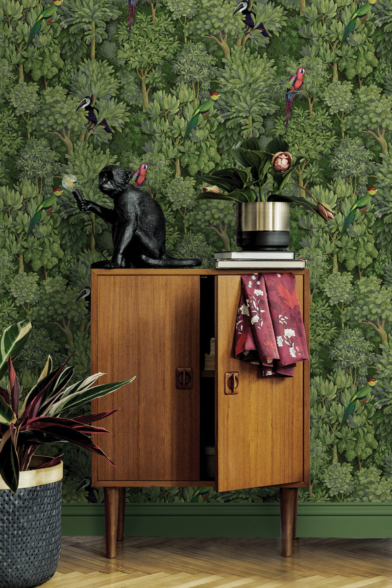 Botanist Wallpaper - Green
