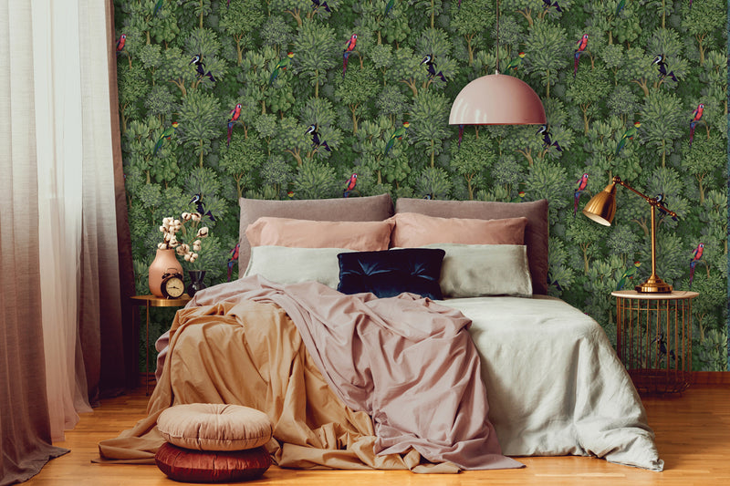 Botanist Wallpaper - Green