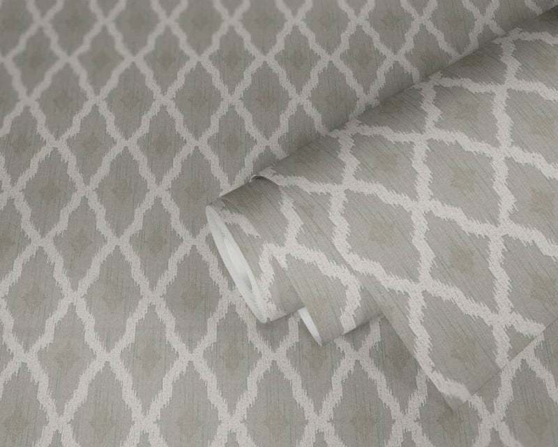 Textured Diamond Silk Wallpaper - 5 Colours