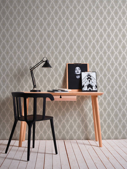 Textured Diamond Silk Wallpaper - 2 Colours - Discontinuing