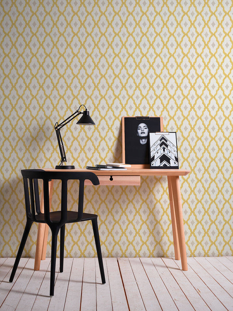 Textured Diamond Silk Wallpaper - 5 Colours