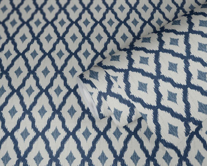 Textured Diamond Silk Wallpaper - 5 Colours