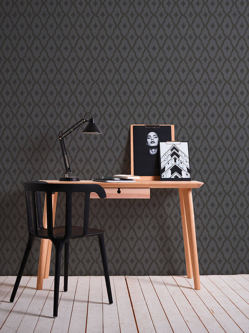 Textured Diamond Silk Wallpaper - 5 Colours