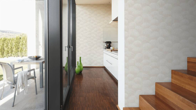 Textured Palm Silk Wallpaper - 4 Colours