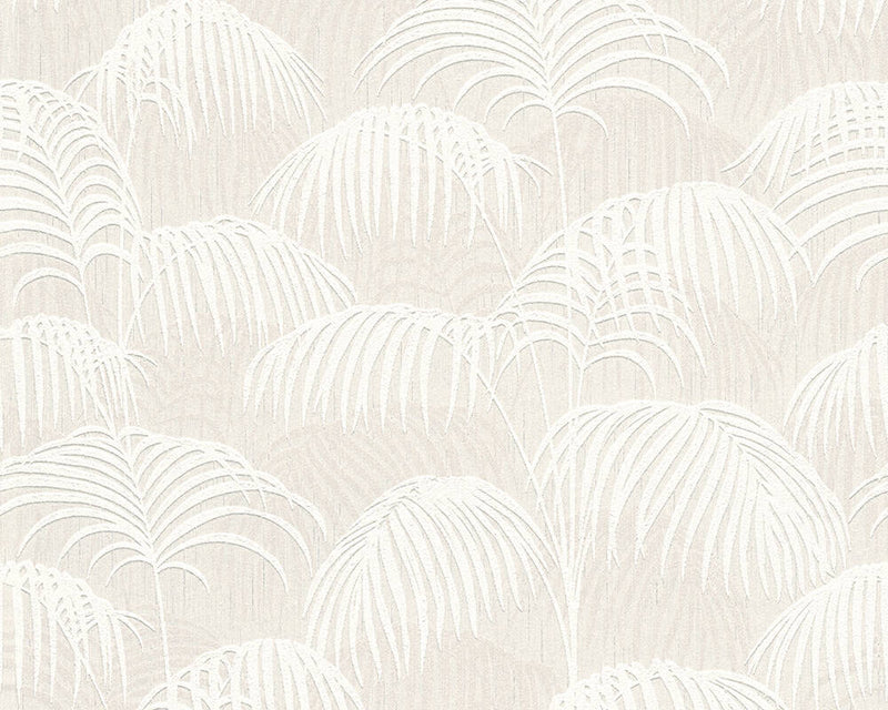 Textured Palm Silk Wallpaper - 4 Colours