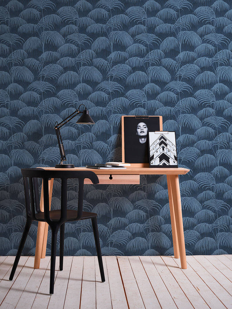 Textured Palm Silk Wallpaper - 4 Colours