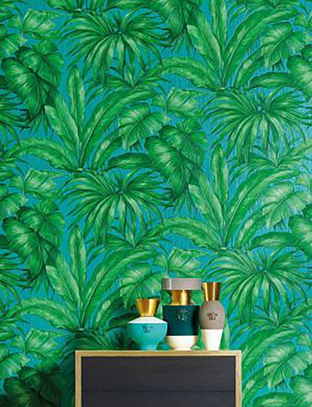 Versace Giungla Palm Leaves Wallpaper - 2 Colours