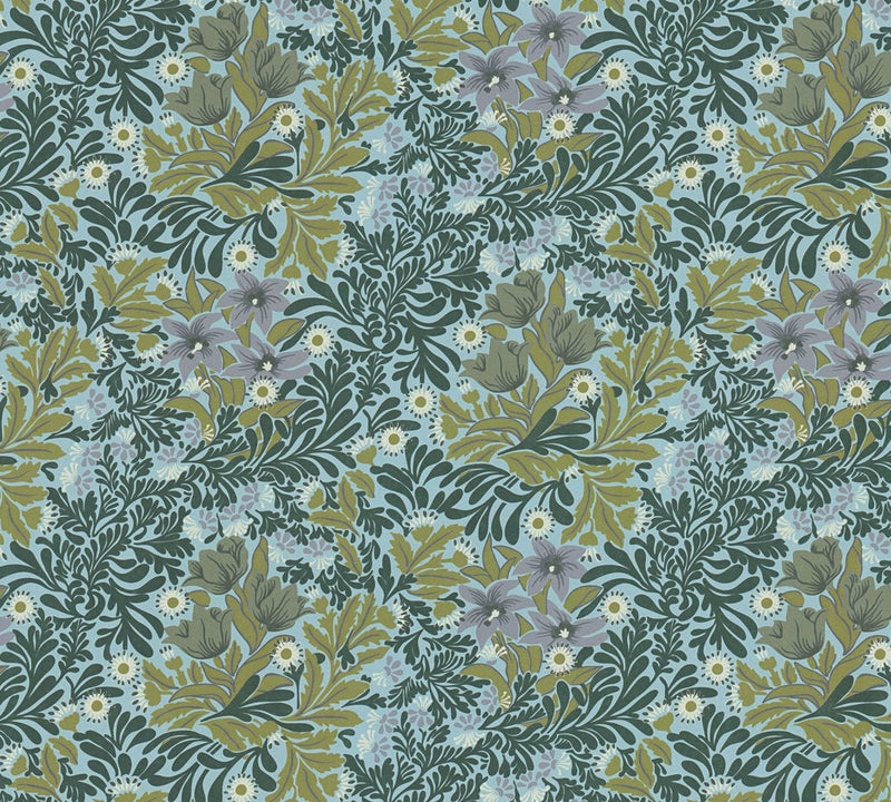 Antique Floral Trails Wallpaper Online NZ | The Inside