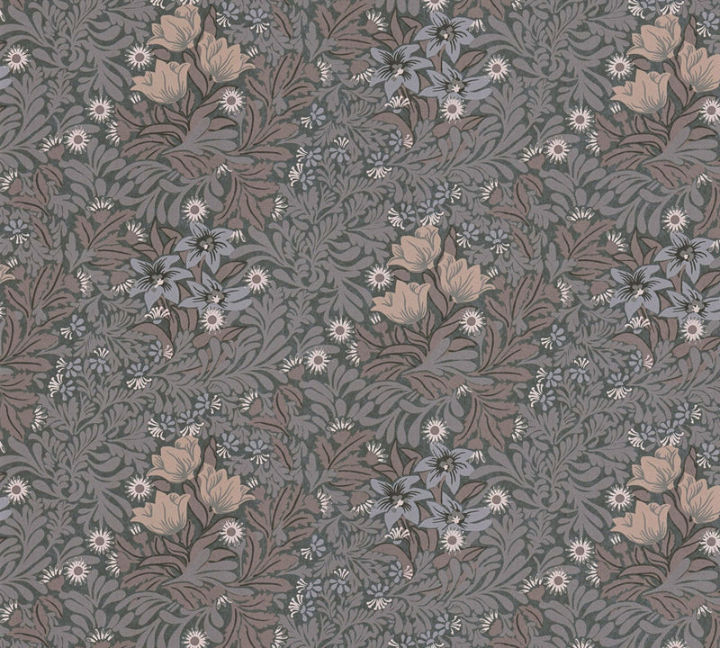 Antique Floral Trails Wallpaper Online NZ | The Inside