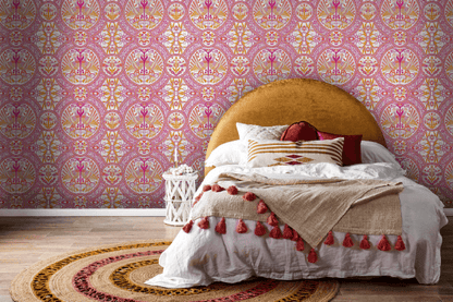 Arabian Birds Florence Broadhurst Wallpaper - 8 Colours NZ-Wallpaper