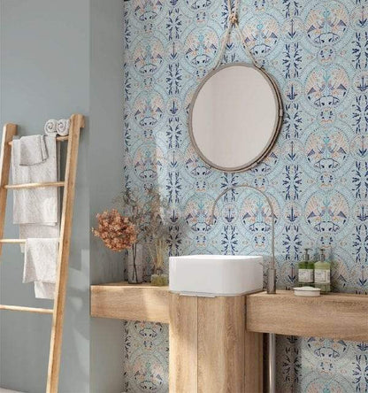 Arabian Birds Florence Broadhurst Wallpaper - 8 Colours NZ-Wallpaper