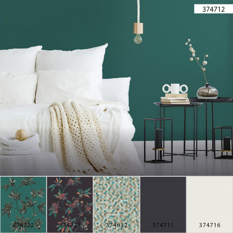 Asian Fusion Coordinates Wallpaper - 6 Colours NZ-Wallpaper