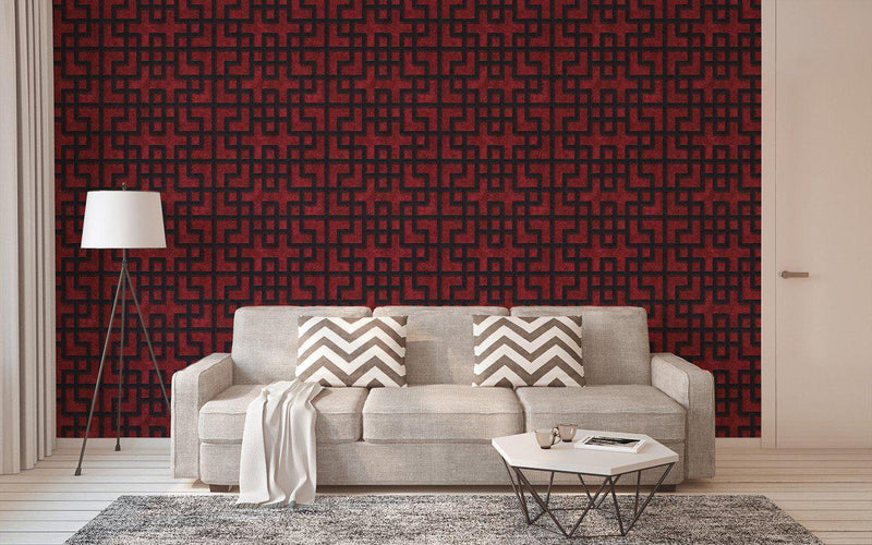 Asian Screen Wallpaper - 3 Colours NZ-Wallpaper