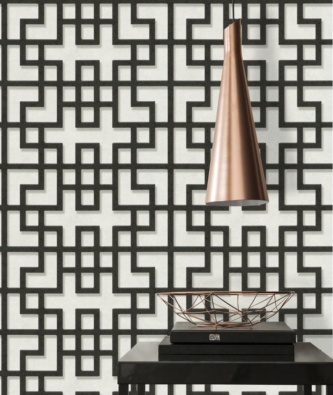 Asian Screen Wallpaper - 3 Colours NZ-Wallpaper