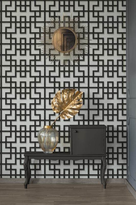 Asian Screen Wallpaper - 3 Colours NZ-Wallpaper