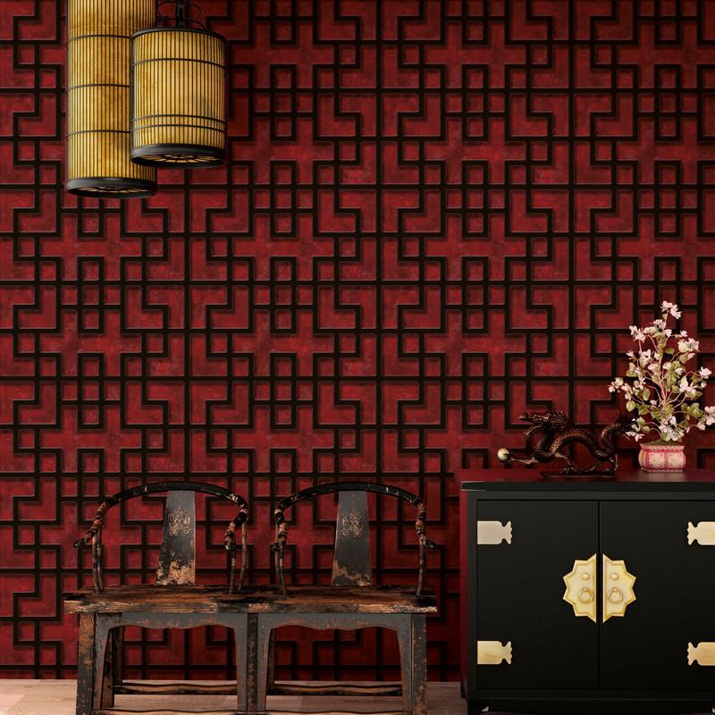 Asian Screen Wallpaper - 3 Colours NZ-Wallpaper