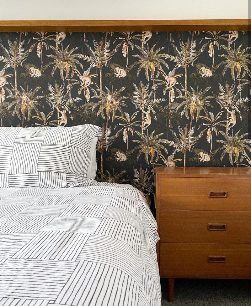 Ateles Spider Monkey Wallpaper - 3 Colours NZ-Wallpaper