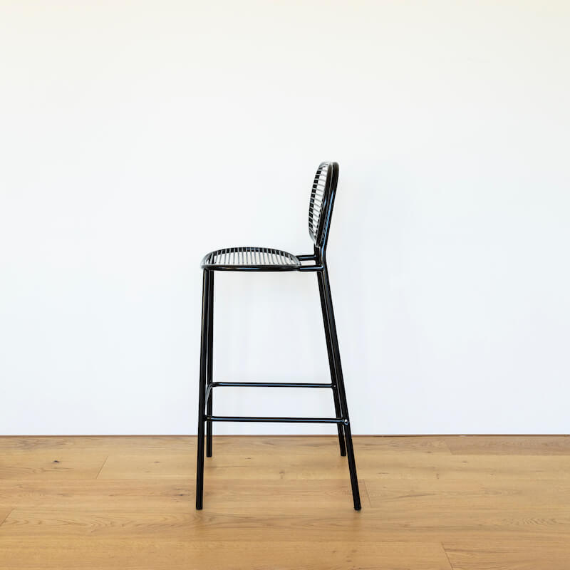 Fitzroy Barstool Black
