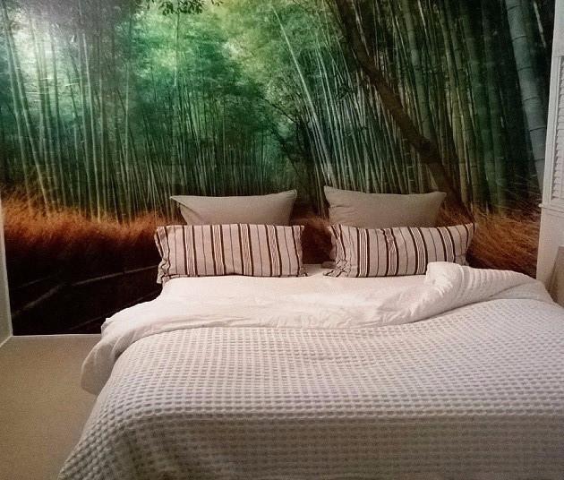 Bamboo Mural
