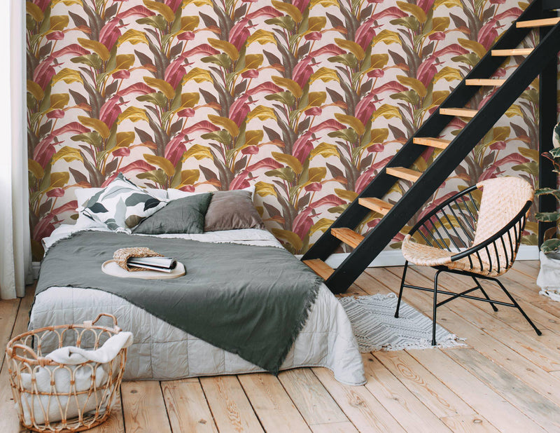 Banana Tropical - 4 Colours NZ-Wallpaper