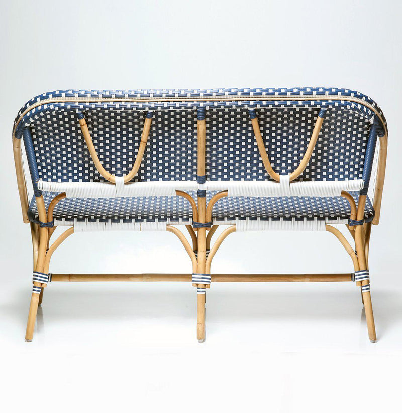Barcelona Bench Seat - Blue/White