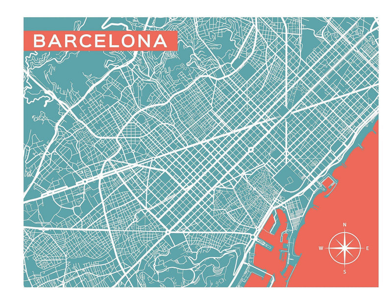 Barcelona - Foggy