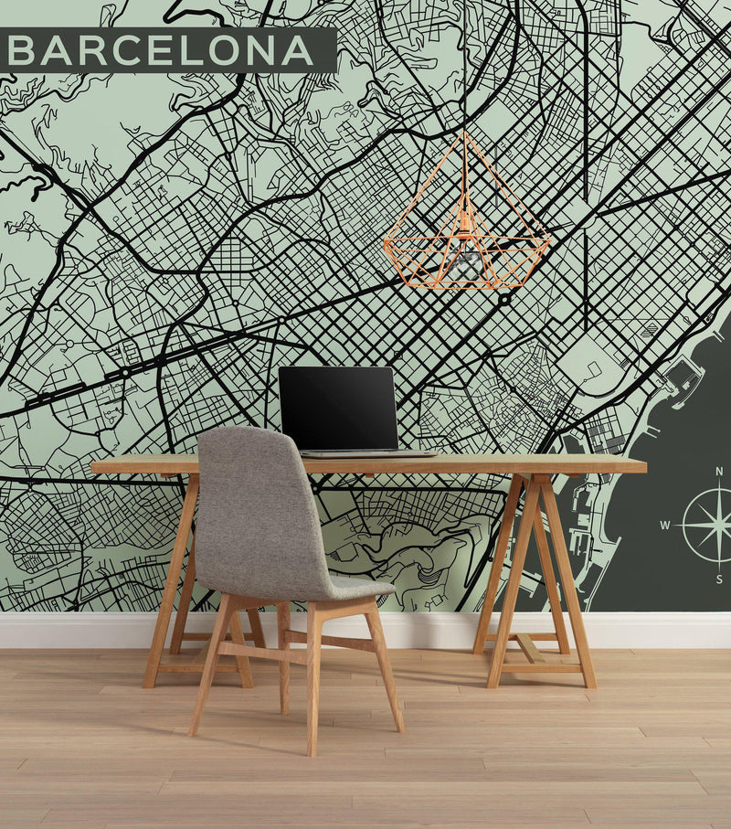 Barcelona - Newsprint