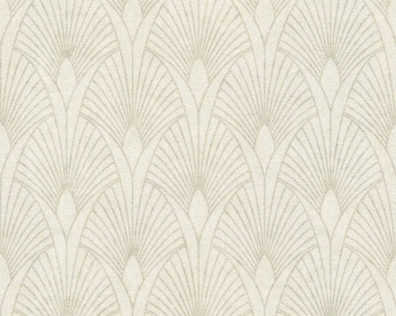 Baroque Wallpaper - Cream/Gold