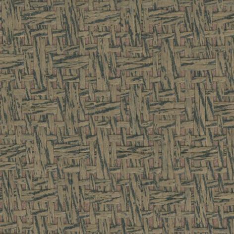 Basket Weave - Chocolate - Grasscloth Wallpaper