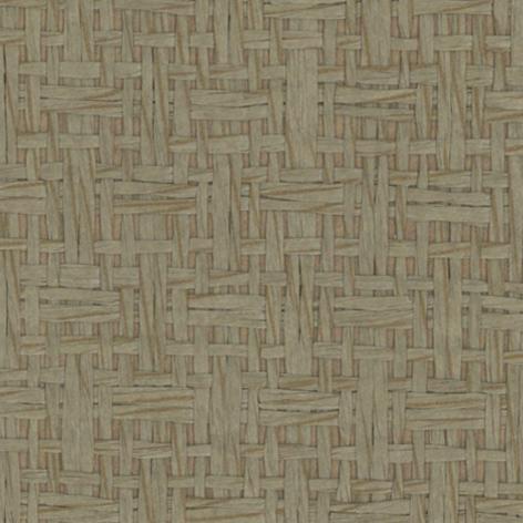 Basket Weave - Elephant - Grasscloth Wallpaper
