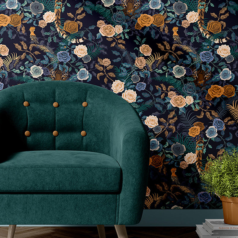 Bengal Rose Garden Fabric - 3 Colours