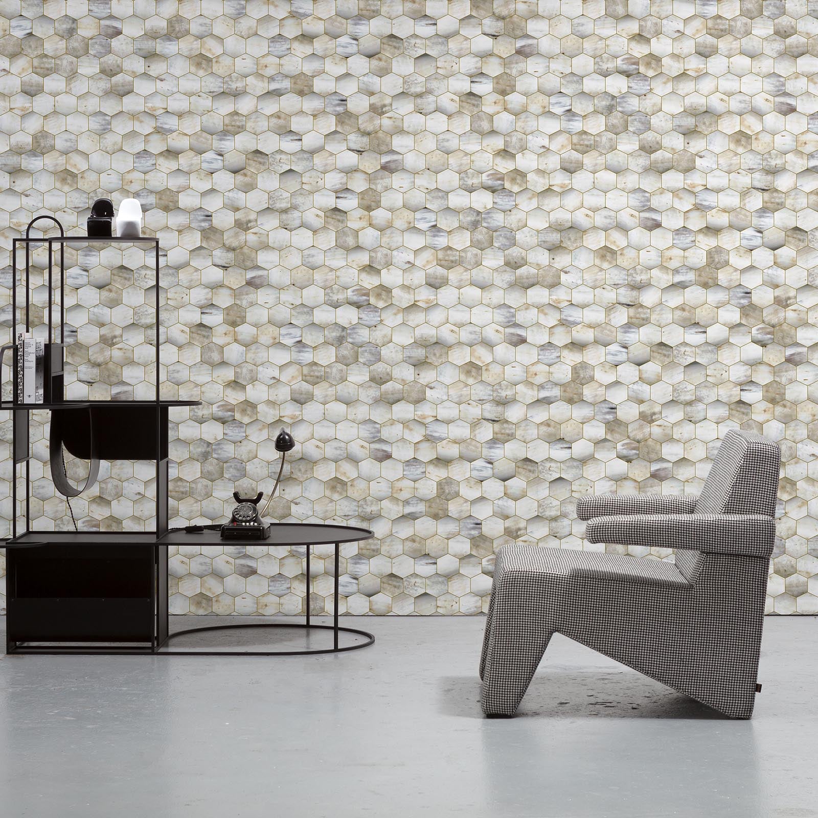 Beehive Wallpaper by Mr & Mrs Vintage NZ-Wallpaper