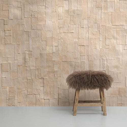 Beige Remixed Wallpaper by Arthur Slenk NZ-Wallpaper