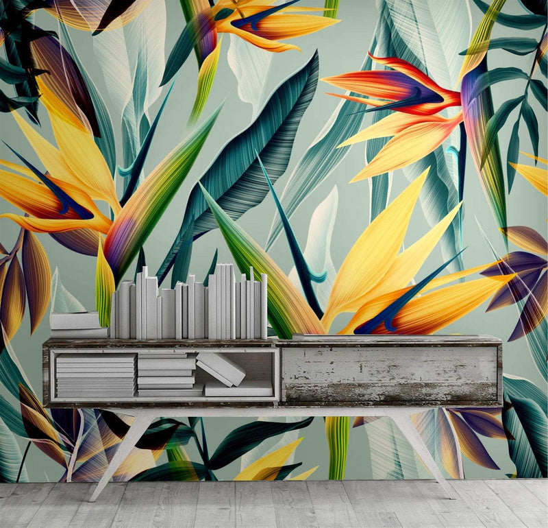 Bird of Paradise Mural