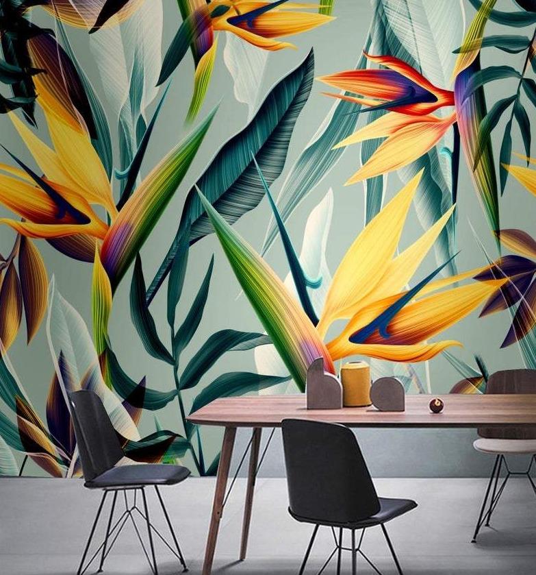 Bird of Paradise Mural