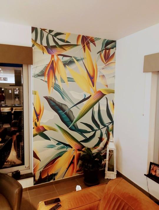 Bird of Paradise Mural