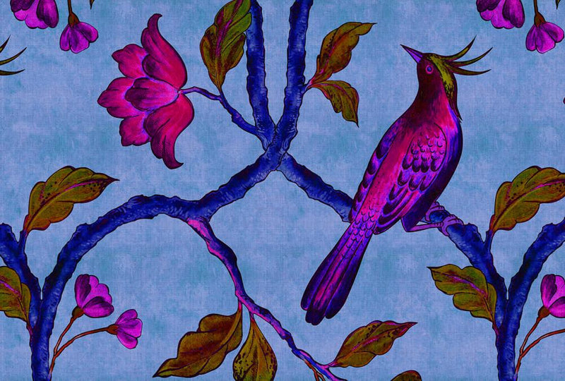 Birds of Paradise - Blue
