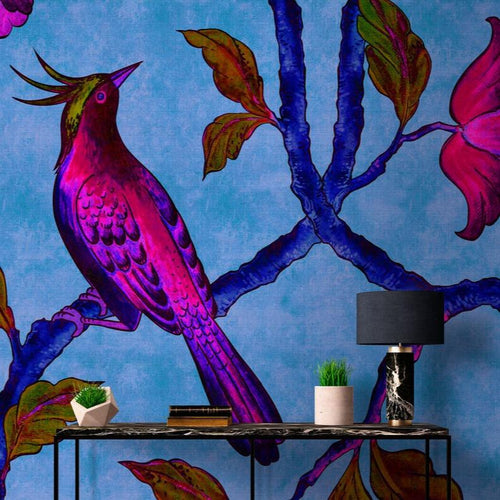 Birds of Paradise - Blue