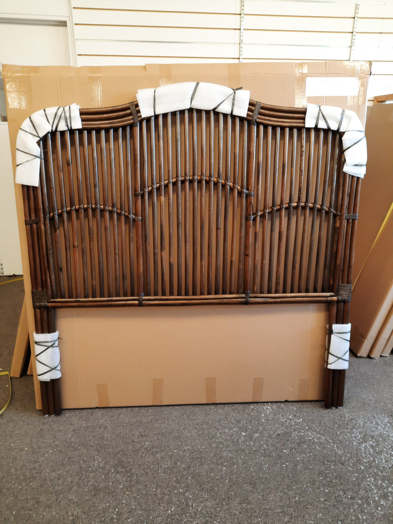 Biscayne Rattan Bedhead Headboard SALE - PICK UP ONLY