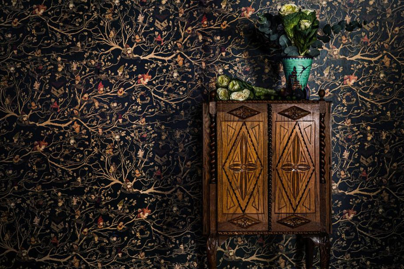 Black Family Tapestry Wallpaper - Harry Potter NZ-Kids Rooms