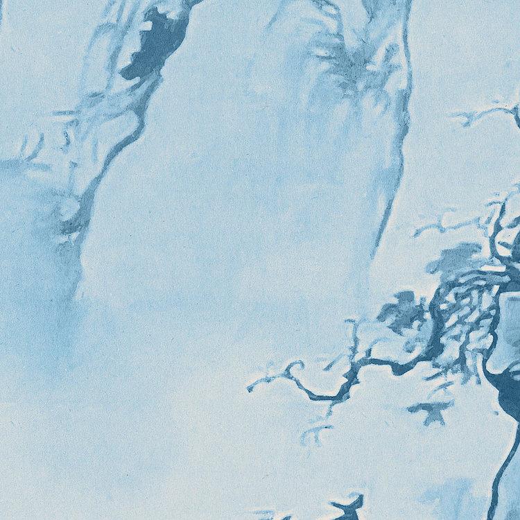 Blue China - Wallpaper Mural NZ-Wallpaper