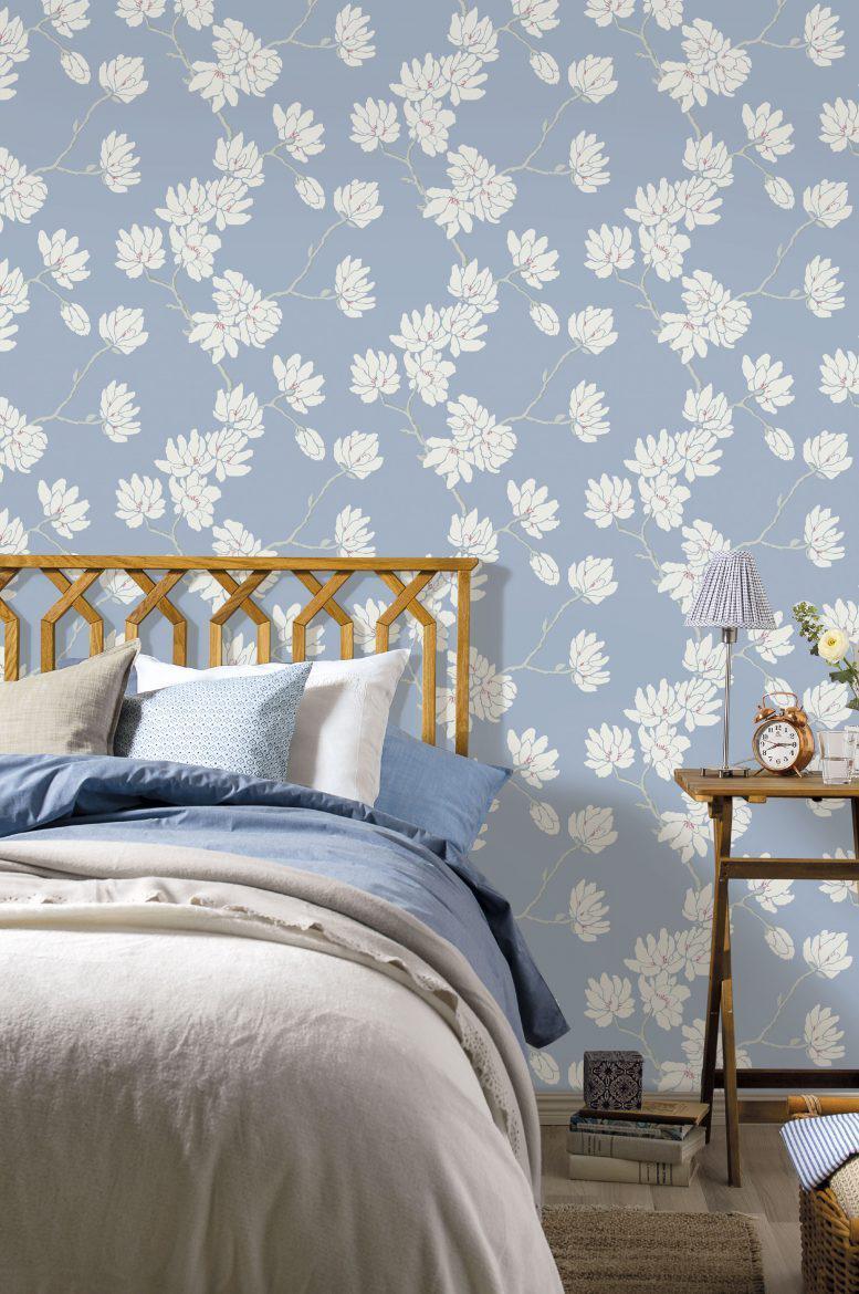 Blue Magnolia Wallpaper