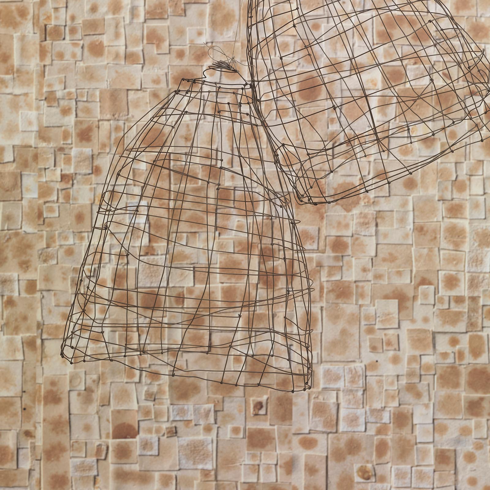 Brown dots Remixed Wallpaper by Arthur Slenk NZ-Wallpaper
