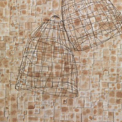 Brown dots Remixed Wallpaper by Arthur Slenk NZ-Wallpaper