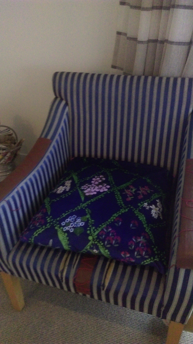 Bushwalk NZ inspired Fabric - Blue Velvet