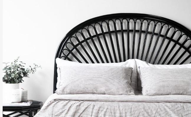 Butterfly Headboard - Black