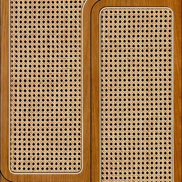 Cane Angle Webbing Wallpaper 5 Colours