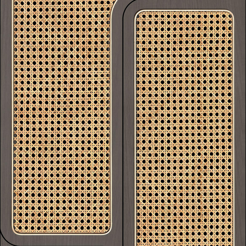 Cane Angle Webbing Wallpaper 5 Colours
