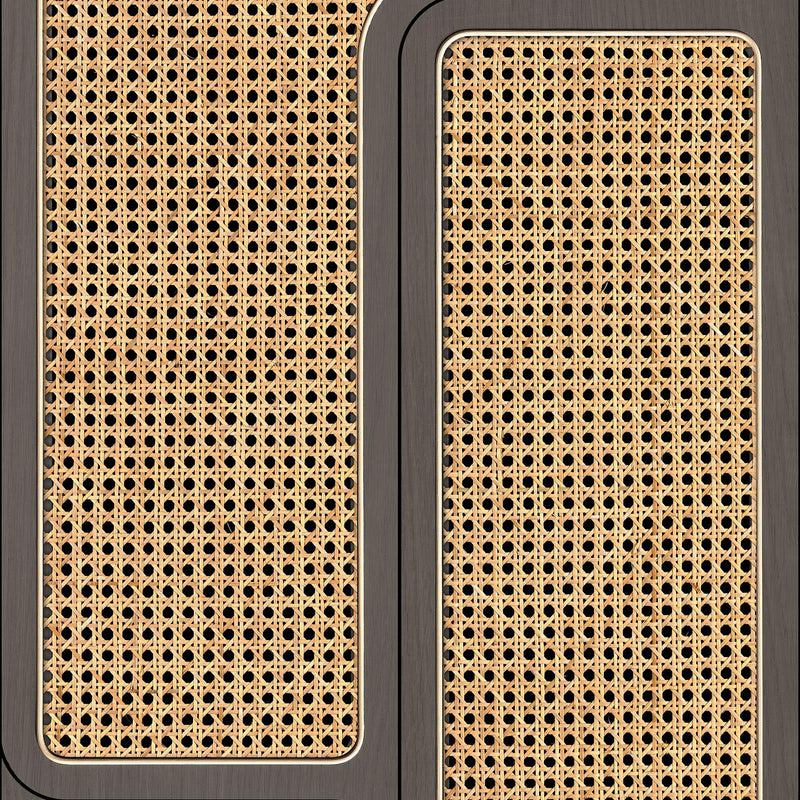 Cane Angle Webbing Wallpaper 5 Colours NZ-Wallpaper